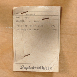 Vintage krukje, Bergkvist, Zweden 1967 (#392)