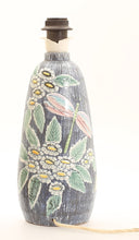 Load image into Gallery viewer, Vintage keramiek lampvoet met gezicht. Zweden 1960 (#382b)