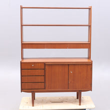Load image into Gallery viewer, Vintage teak wand kast/roomdivider. Zweden 1960 ( 378)