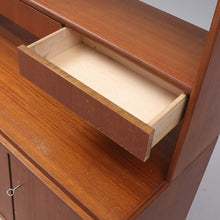 Load image into Gallery viewer, Vintage teak wand kast/roomdivider. Zweden 1960 ( 378)