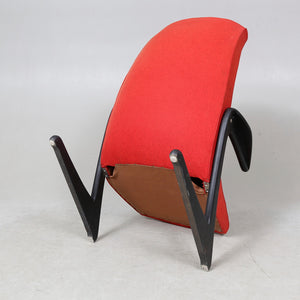 Vintage design stoel "Zäta" Bengt Ruda, voor NK, Zweden 1960 (#394)