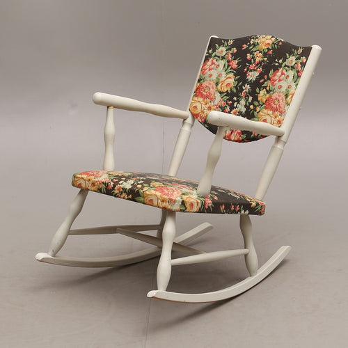 Vintage schommelstoel Zweden 1950 (#22521)