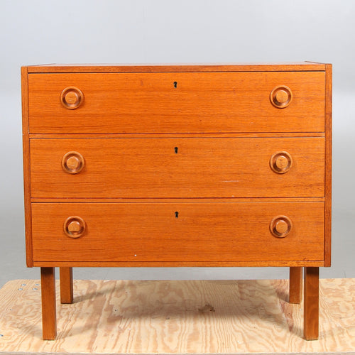 Vintage teak ladekastje, Zweden 1960 (22598)