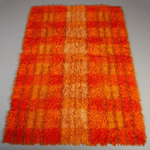Vloerkleed,Ryamatta, Zweden 1970 (22600)