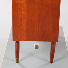 Load image into Gallery viewer, Vintage teak boekenkast/secretaire Zweden 1960 (22592)