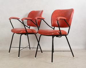 Set van twee Kappersstoelen